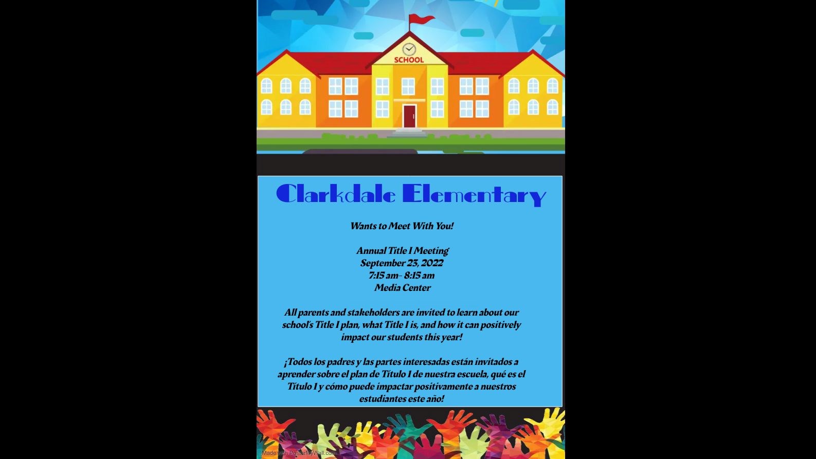 Annual Title I Meeting Annual title i meeting